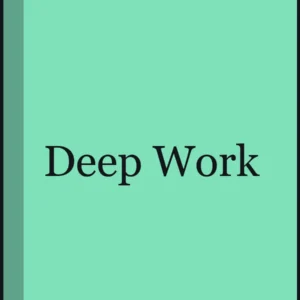 Cover of Deep Work